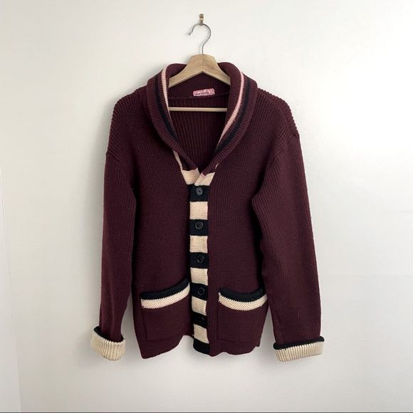 Vintage | 1960s “John Church” Wool Fisherman’s Sweater - Picture 1 of 11